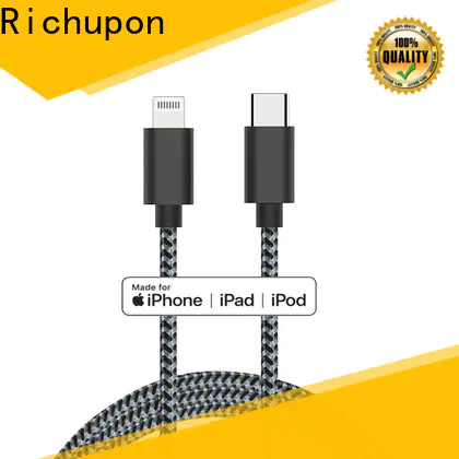 Richupon Wholesale 6 ft lightning cable manufacturers for charging