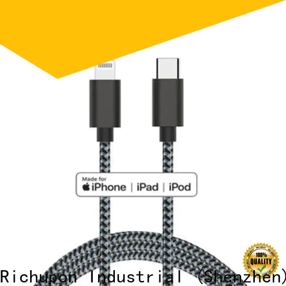 Richupon Wholesale type c charger cord factory for power bank