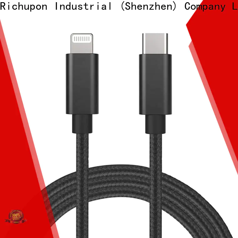 Richupon usb 180 degree lightning cable for business for ipad
