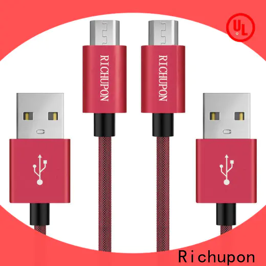Richupon Custom micro usb to micro usb otg cable manufacturers for video transfer