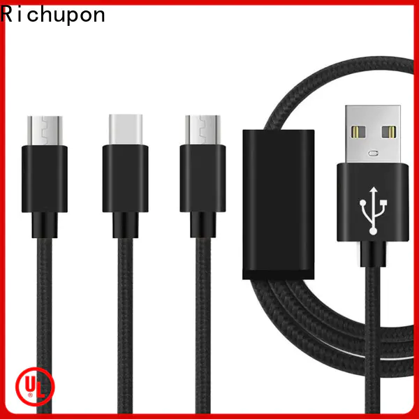 Richupon charging 3 in 1 magnetic usb cable suppliers for data transmission