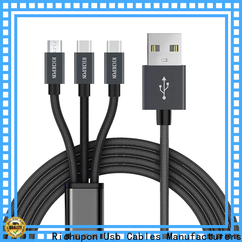Richupon usb 3 in 1 usb cable suppliers for mobile