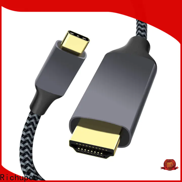 Richupon Latest hdmi cable with type c manufacturers for internet