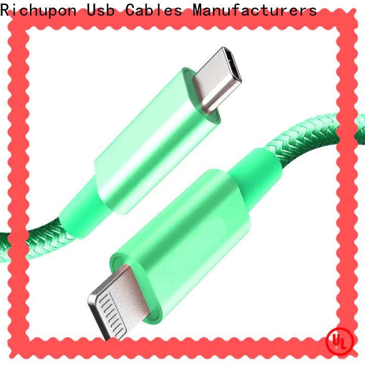Richupon Custom ipad pro lightning cable company for data transfer
