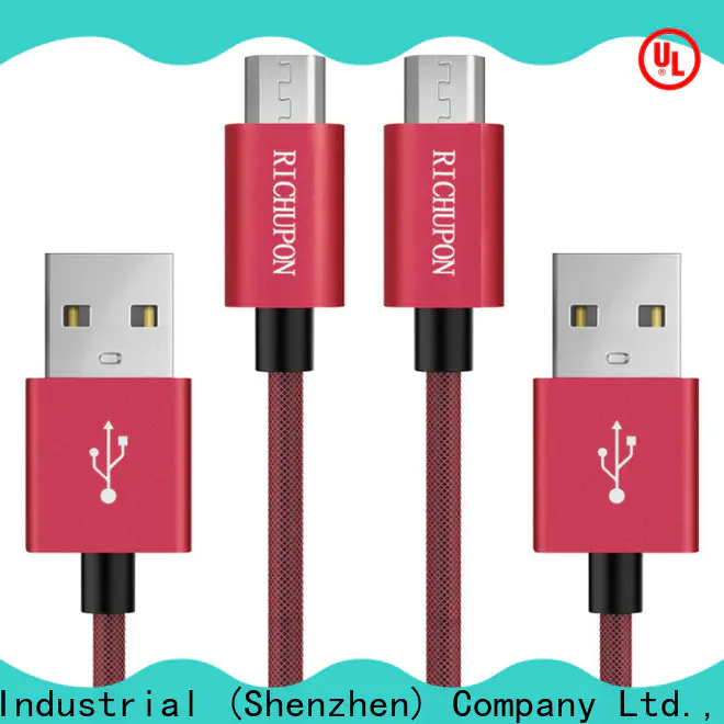 Richupon micro best micro usb cable suppliers for video transfer