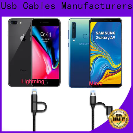 Richupon Latest 2 in 1 usb charging cable manufacturers for mobile