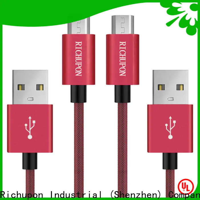 Richupon cable extra long micro usb cable suppliers for video transfer