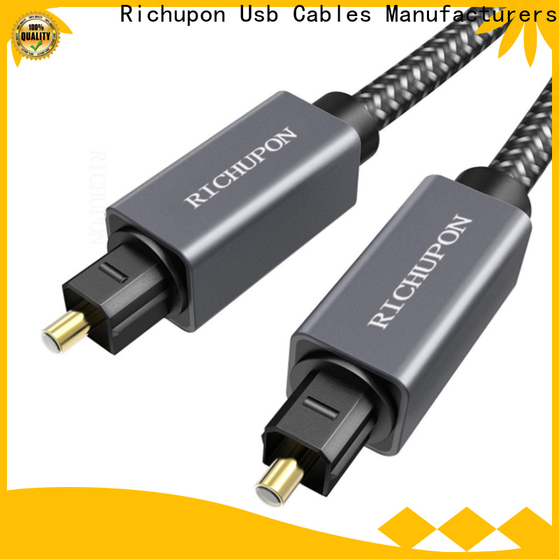 Richupon Wholesale audio jack to optical cable manufacturers for data transfer