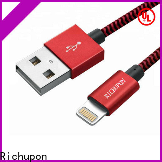 Richupon cable best mfi certified lightning cable factory for data transmission
