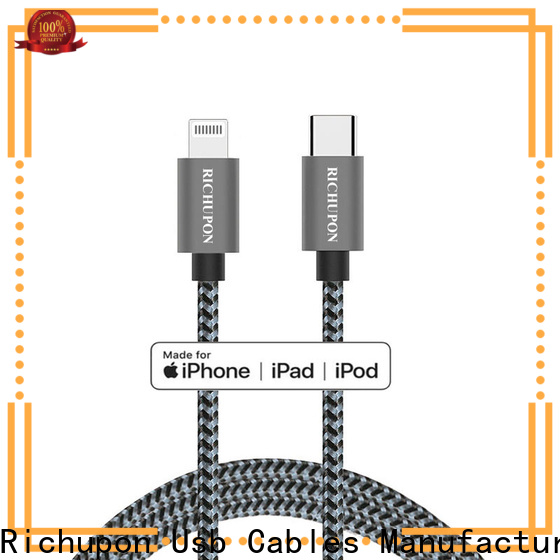 Richupon cable mfi certified iphone 6 cable supply for ipad