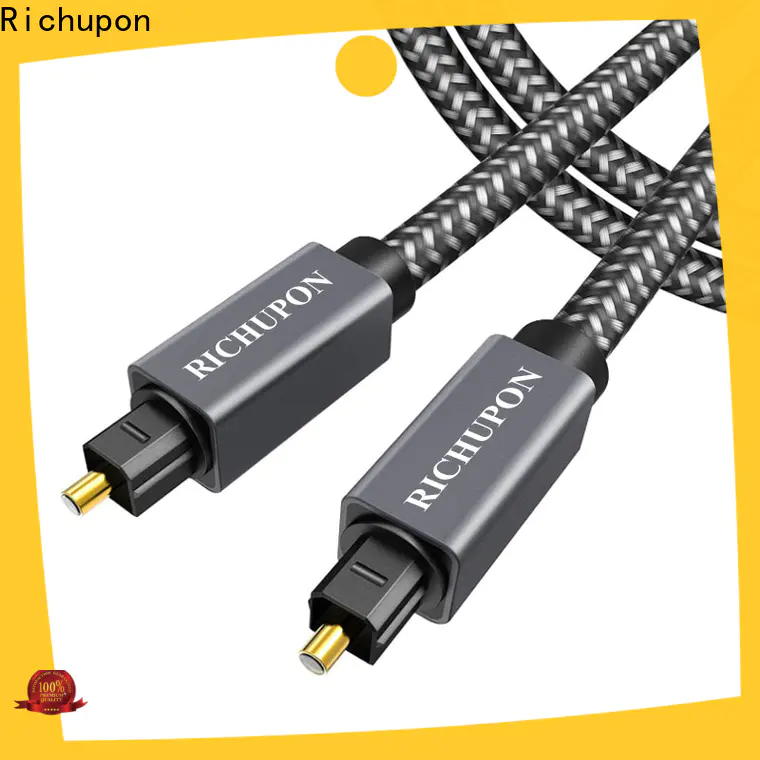 Richupon High-quality optical cable sound quality factory for data transfer