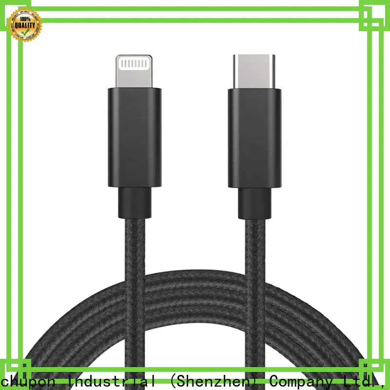 Richupon black durable lightning cable suppliers for apple