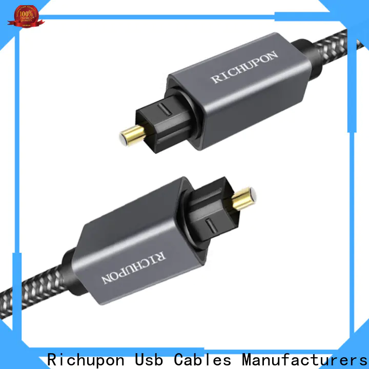 Richupon 90 degree optical cable suppliers for data transfer