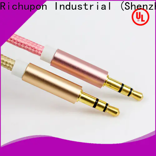 New audio visual cable cable24k suppliers for headphones