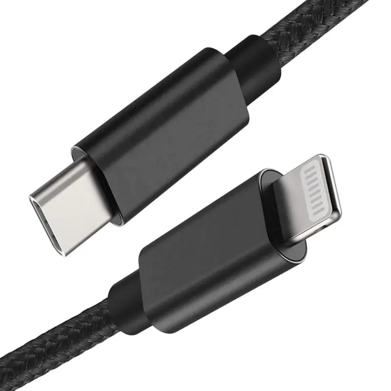 USB C MFI Certified Lightning Cable Compatible with iPhone 12