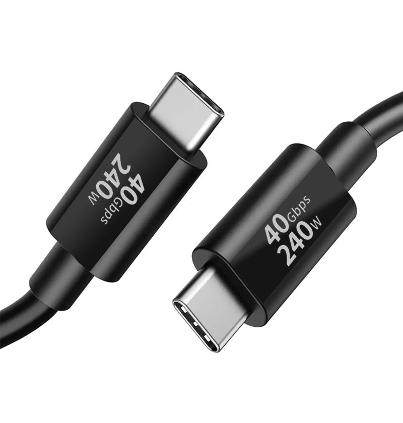 240W 48V 5A 40Gpbs 8K 60Hz USB4 Cable by Richupon