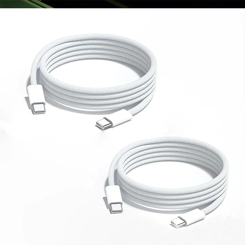 USB C to C Charging Cable, 60W Fast Type C to C Charger Cord Long for Apple iPhone 15 Plus/15 Pro Max, MacBook Pro 2021/2020/2019/2018,iPad 12.9/11  etc